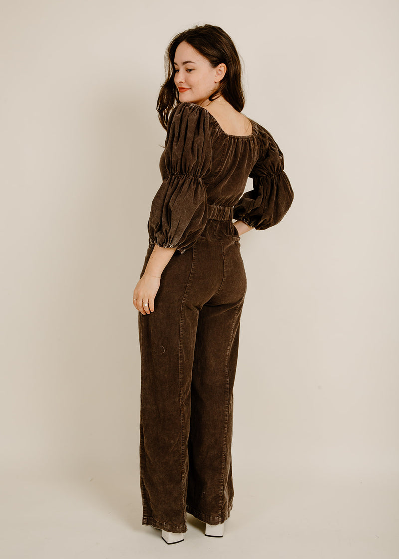 Maude Jumpsuit - Dark Brown