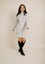 Feather Stone Sweater Dress