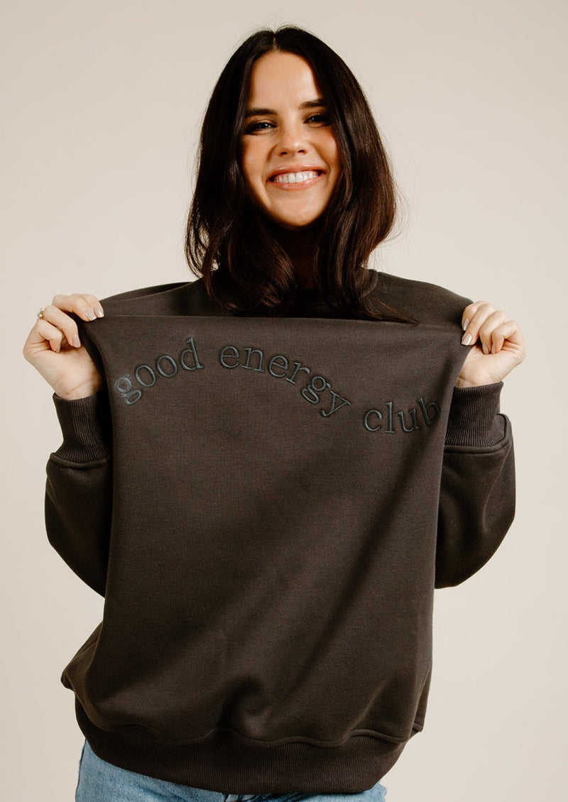 Good Energy Sweatshirt - Charcoal