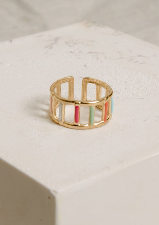 Hannah Rainbow Ring