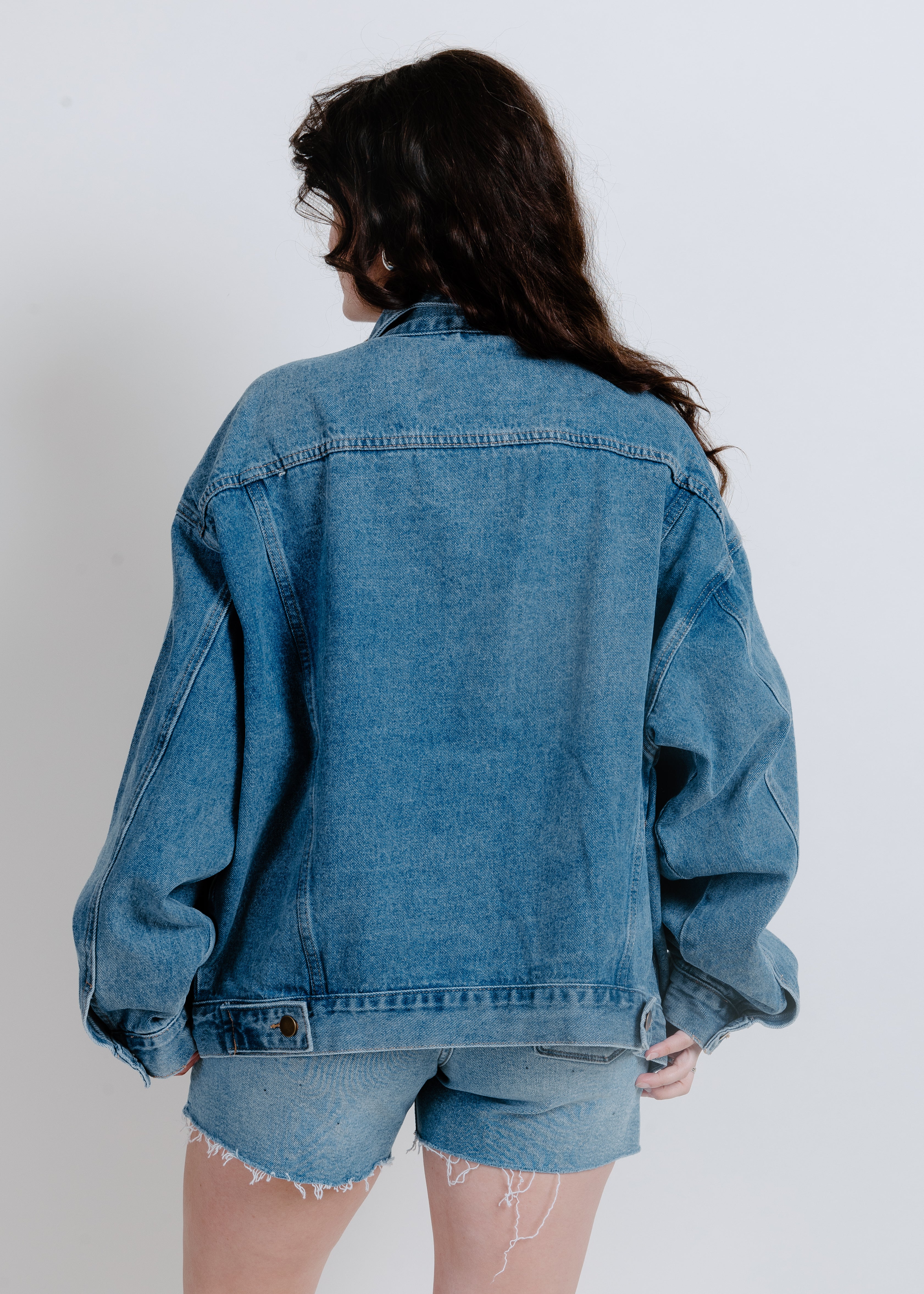 【正規品】Bibiy JOSIE DENIM JACKET The Josie Oversized Denim Jacket – Shoppe Twelve