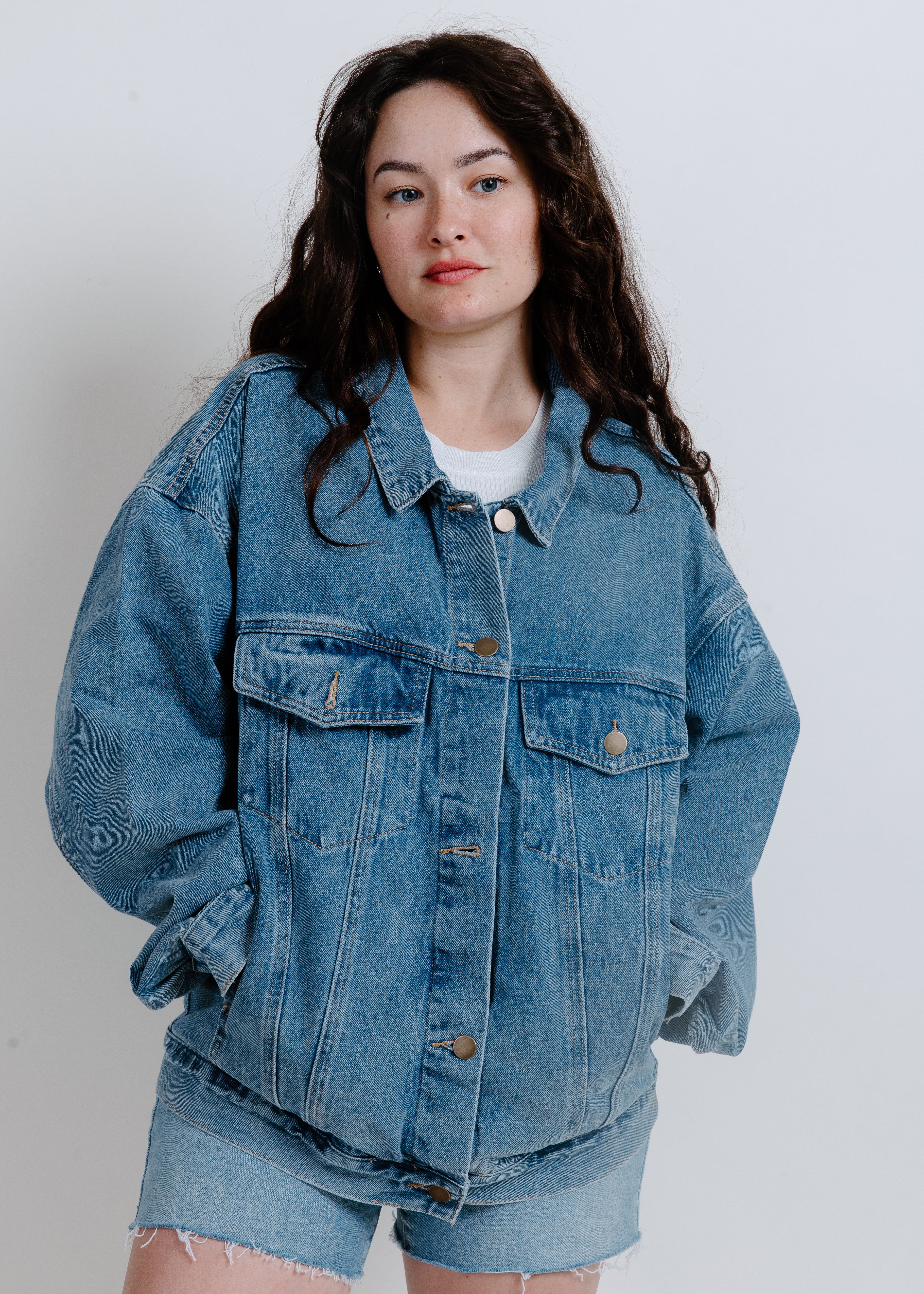 【正規品】Bibiy JOSIE DENIM JACKET Bibiy. JOSIE DENIM JACKET