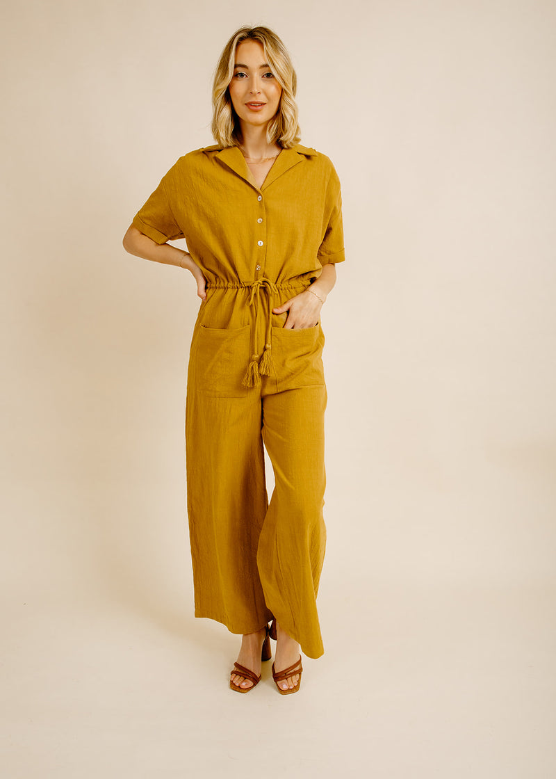 Hilde Jumpsuit - Mustard