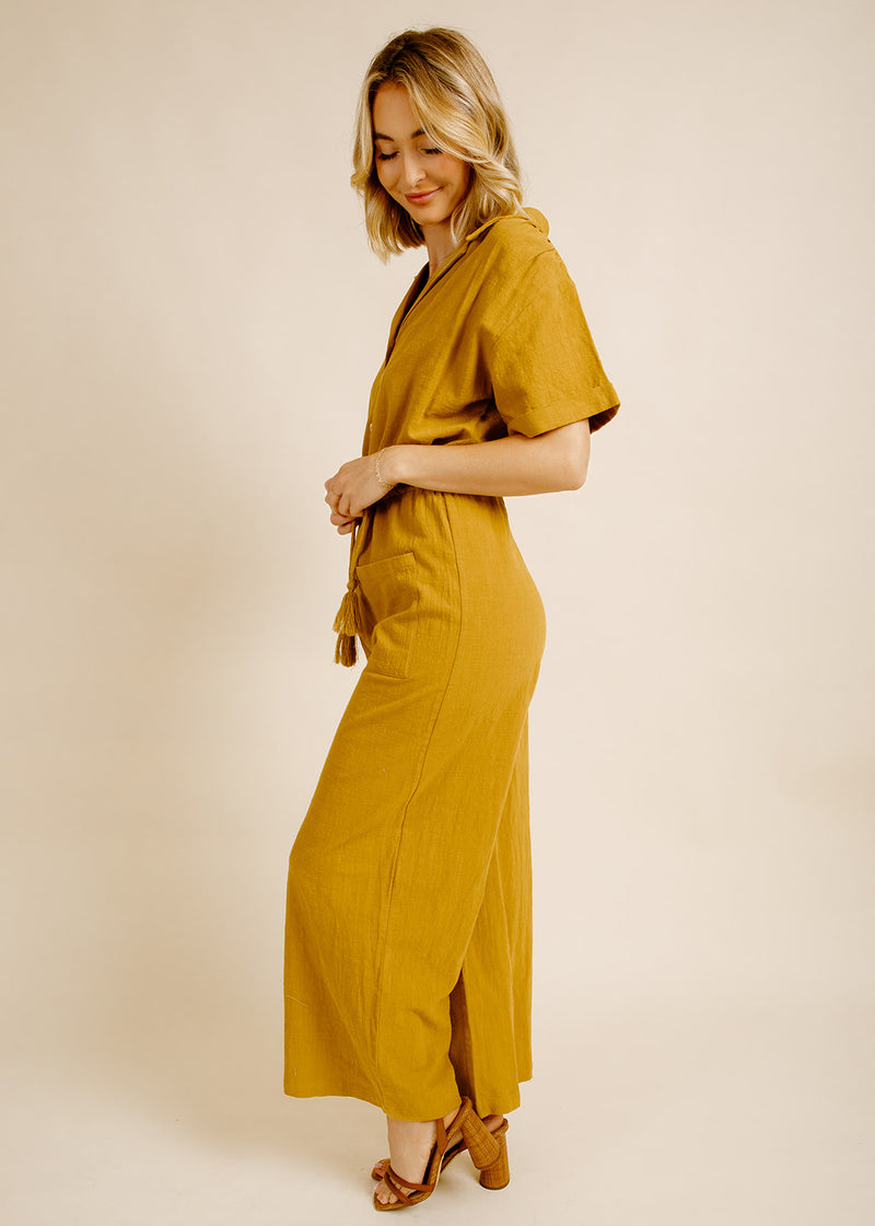 Hilde Jumpsuit - Mustard