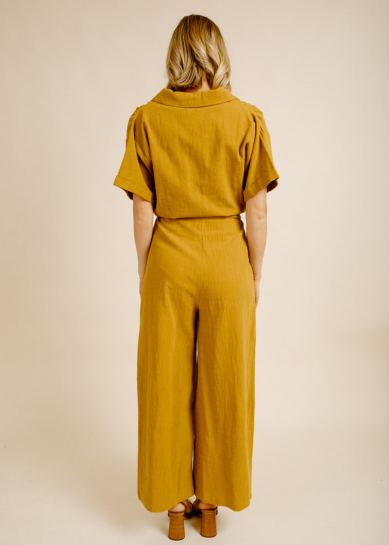 Hilde Jumpsuit - Mustard