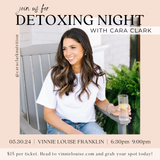 MEET THE EXPERT NIGHT: DETOXING WITH CARA CLARK