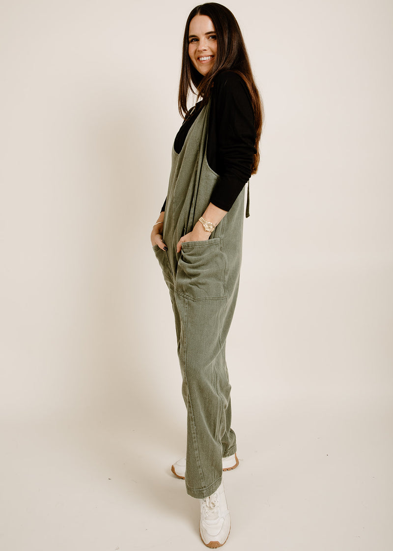 Jess Jumpsuit -Olive