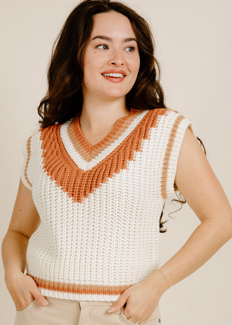 Listen Up Sweater Vest
