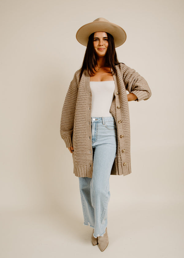 Lorelai Cardigan - Tan