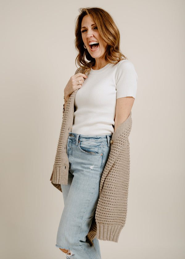 Lorelai Cardigan - Tan