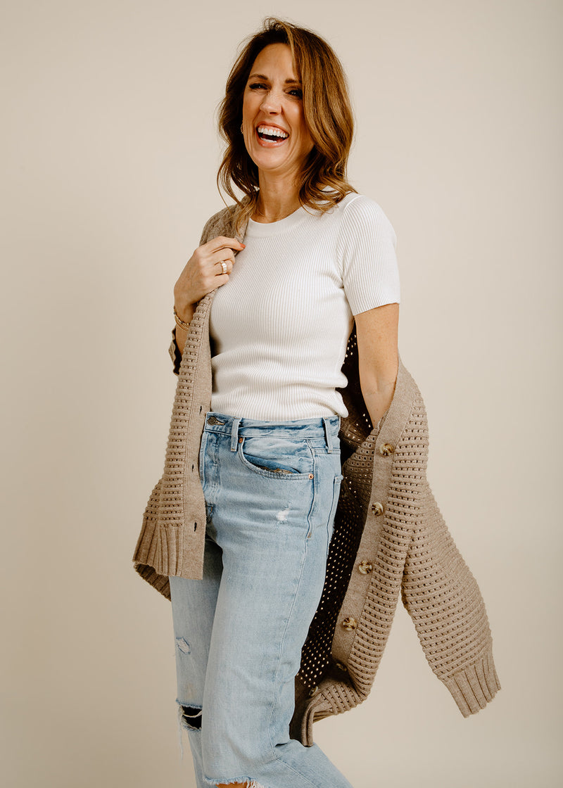 Lorelai Cardigan - Tan