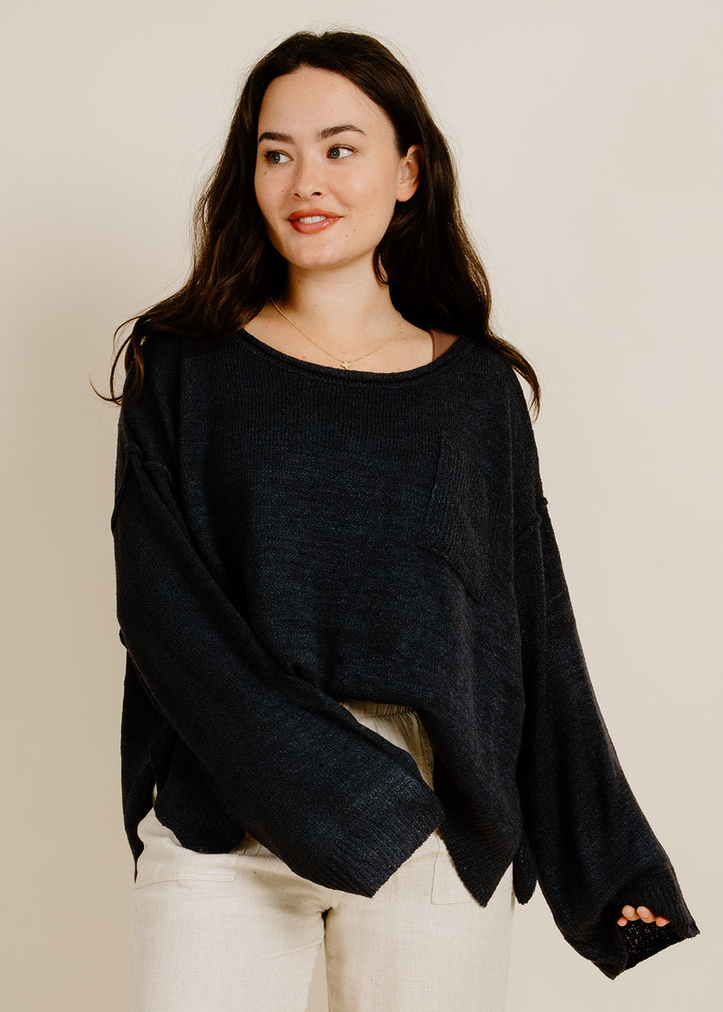 Lucy Pullover - Navy