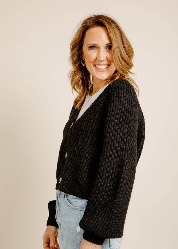 Lyla Cardigan - Black