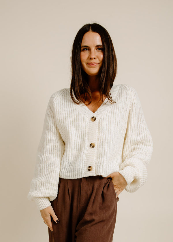 Lyla Cardigan - Cream