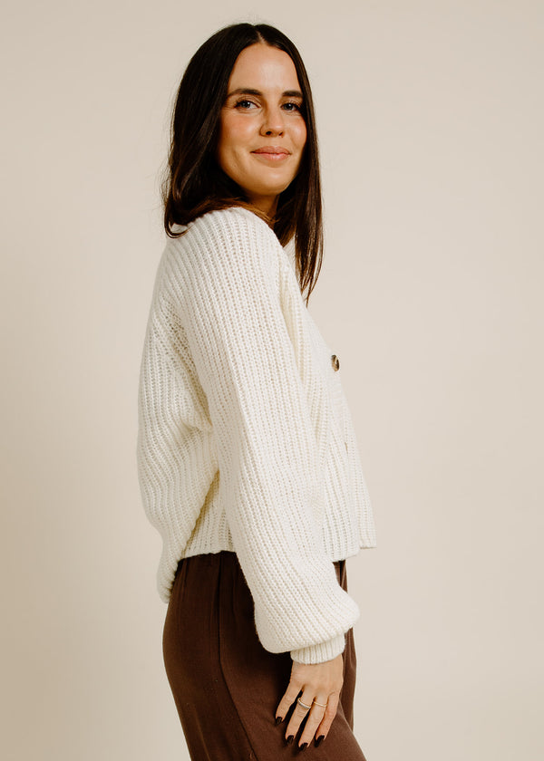 Lyla Cardigan - Cream