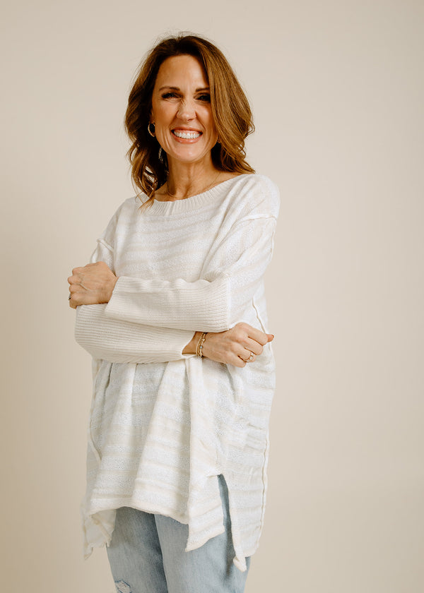Mae Sweater - White