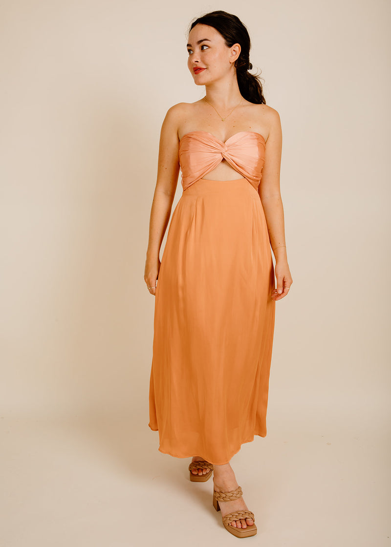 Mireille Dress - Salmon