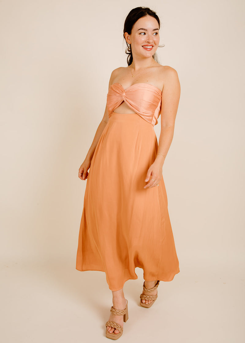 Mireille Dress - Salmon