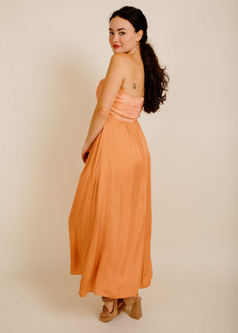 Mireille Dress - Salmon