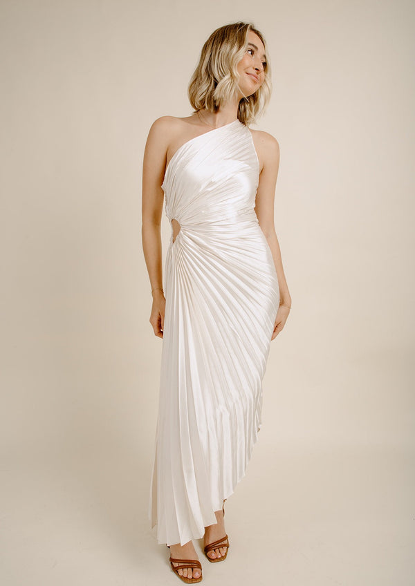 Natasha Maxi Dress - Pearl