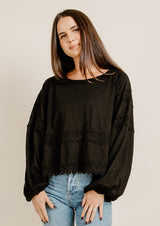 Petunia Blouse - Black