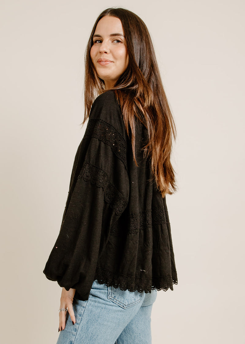 Petunia Blouse - Black