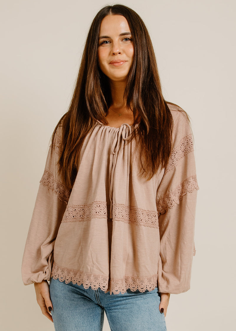 Petunia Blouse - Blush