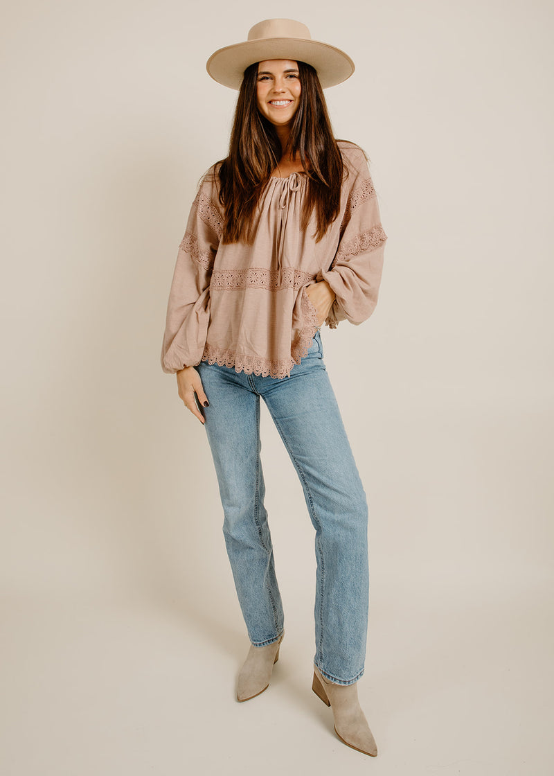 Petunia Blouse - Blush