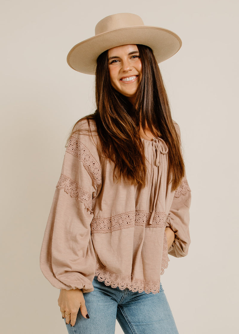 Petunia Blouse - Blush