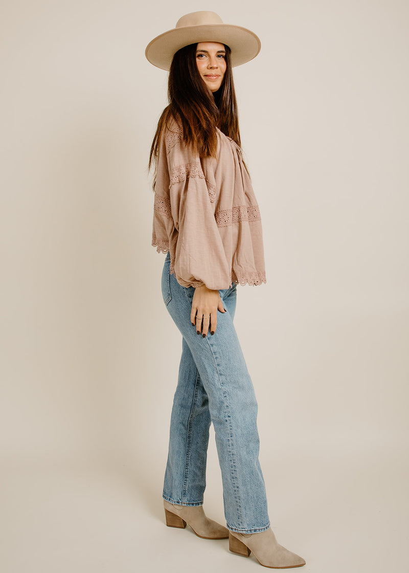 Petunia Blouse - Blush