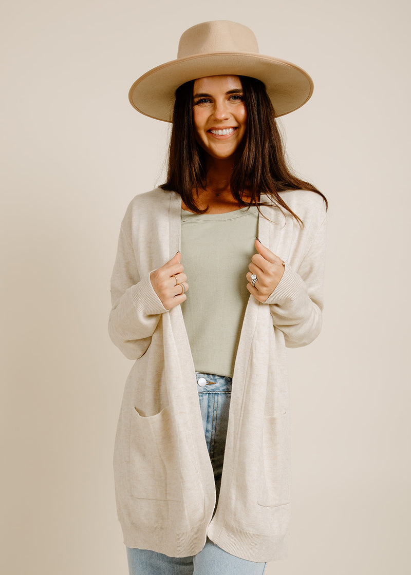 Rhett Cardigan - Oatmilk