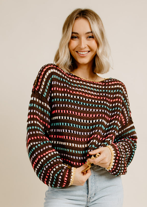 Savannah Sweater - Brown