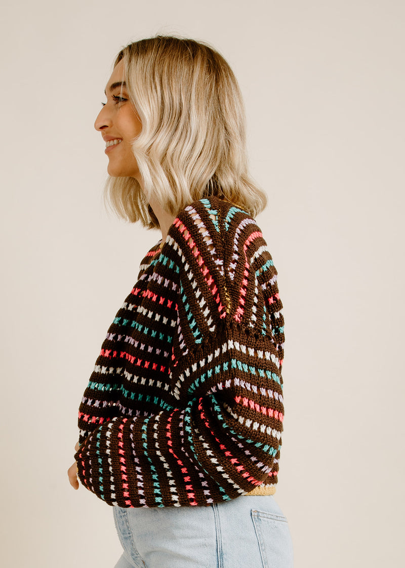 Savannah Sweater - Brown