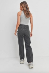 Tynika Criss-Cross Straight Jean
