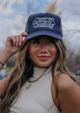 Cool It Cowboy Navy Trucker Hat