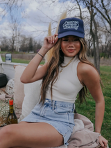 Trucker Hat - Cool It Cowboy: Navy