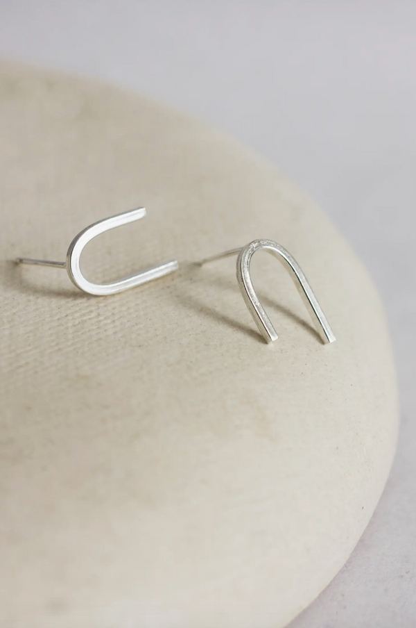 Asymmetric Arc Earrings