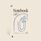 Lined Notebook - Nose In A Book