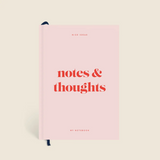 Lined Notebook - Notes Thoughts