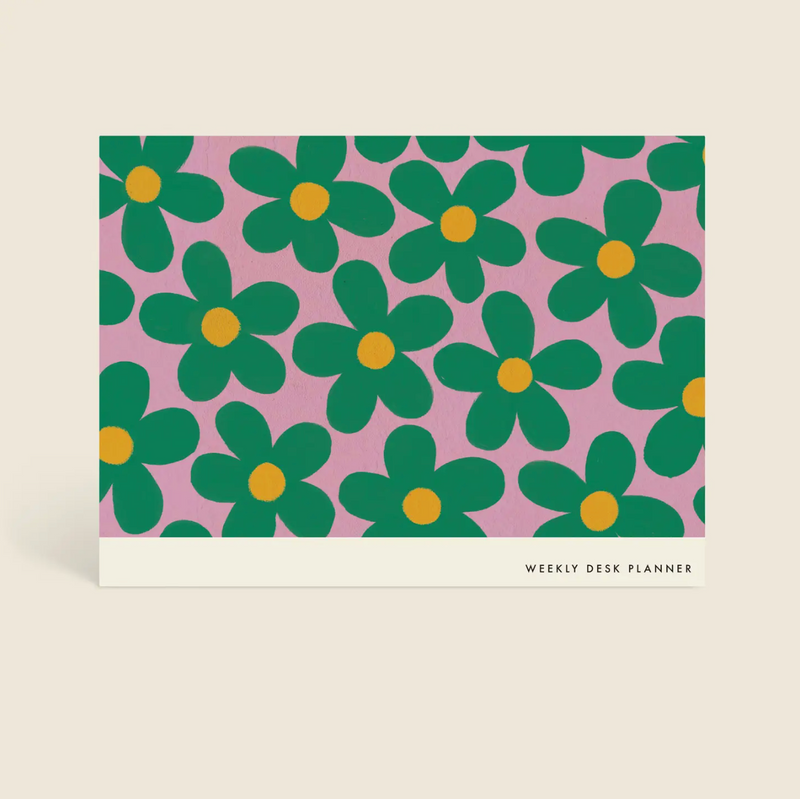 Weekly Desk Panner - Love In Bloom