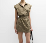 ROSIE MINI DRESS - OLIVE