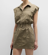 ROSIE MINI DRESS - OLIVE