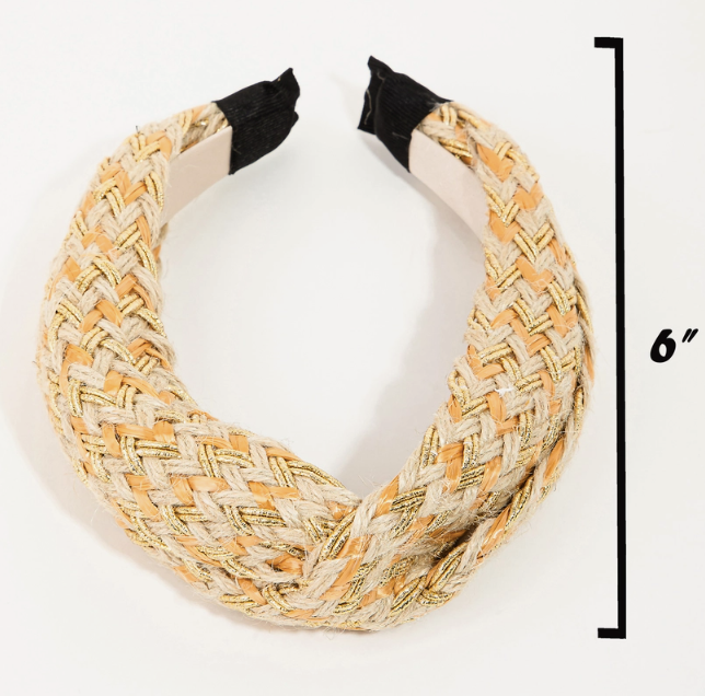 Headband: Knitted Khaki