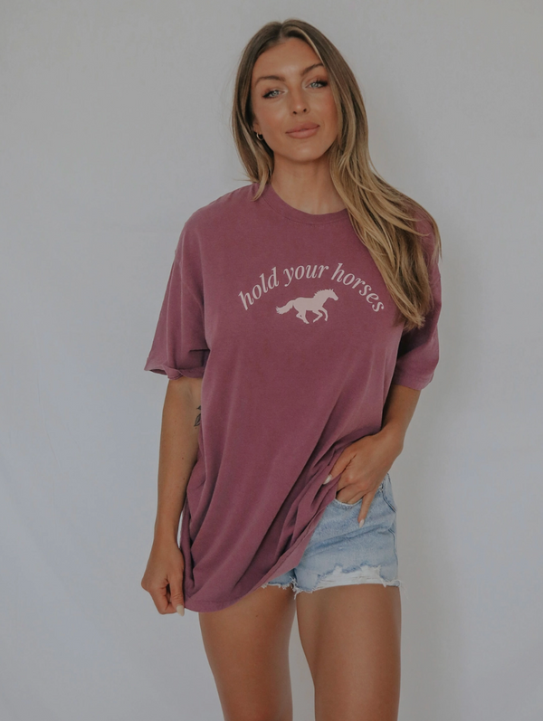 Hold Your Horses Tee