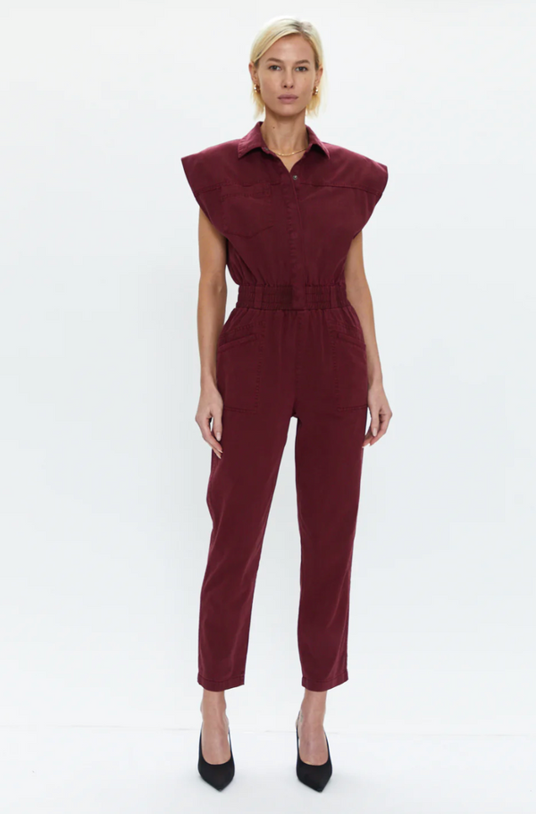 Rosie Jumpsuit - Bordeaux