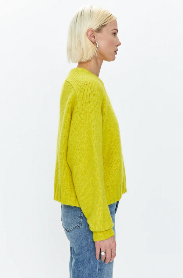 Adina Everyday Sweater - Zest