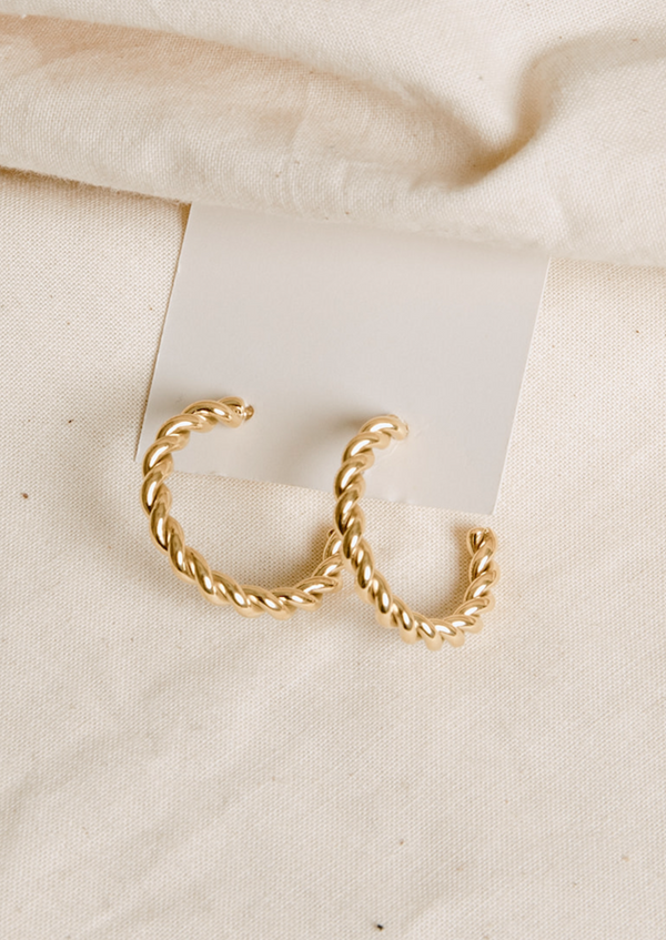 Jayde Hoop Earrings - Medium