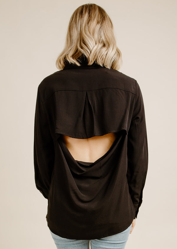 Sianna Open Back Shirt