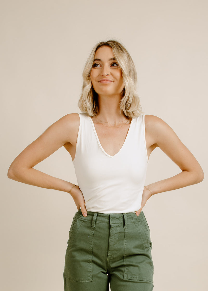 Sofia Wide Leg Utility - Basil