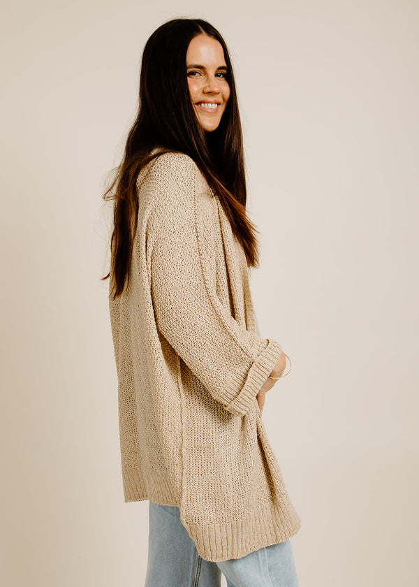 Willa Cardigan - Taupe